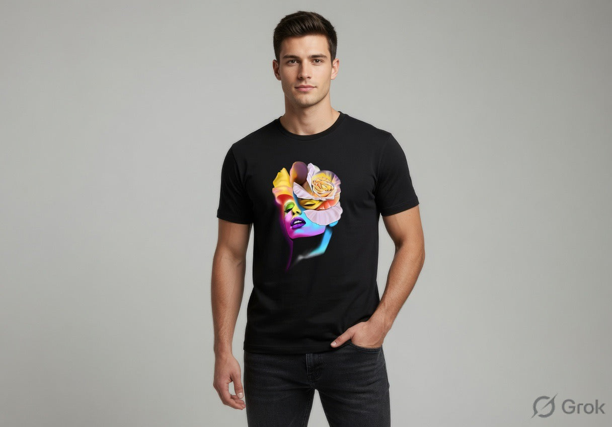 Rose Petal T-Shirt | TMD Art Gallery