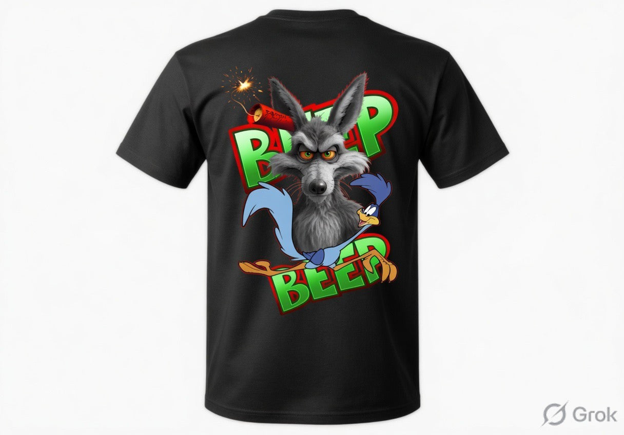 Beep Beep T-Shirt | TMD Art Gallery