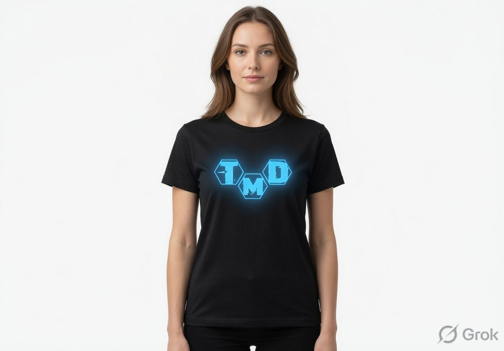 Cyber Skull T-Shirt | TMD Art Gallery