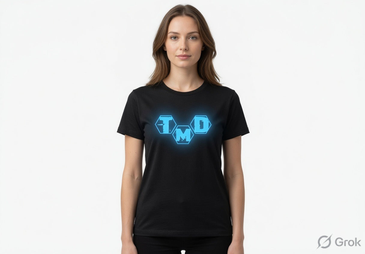 Cyber Skull T-Shirt | TMD Art Gallery
